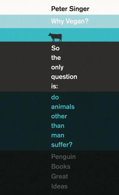Why Vegan? By Peter Singer