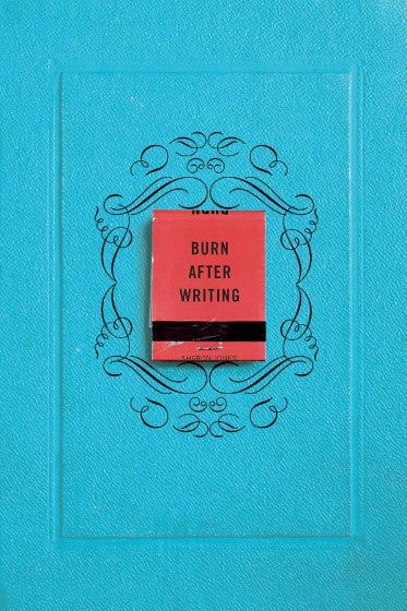 Burn After Writing by Sharon Jones
