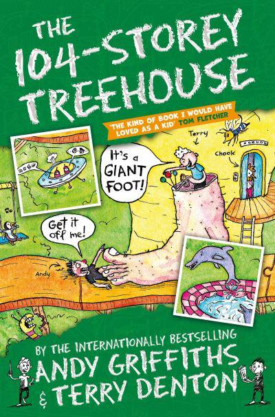 The 104-Storey Treehouse by Andy Griffiths, Terry Denton (Illustrator)