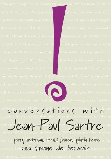 Conversations with Jean-Paul Sartre by Jean-Paul Sartre