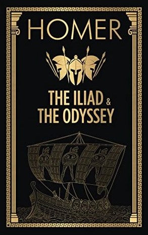 HOMER: The Iliad & the Odyssey (Deluxe Hardbound Edition) by Homer