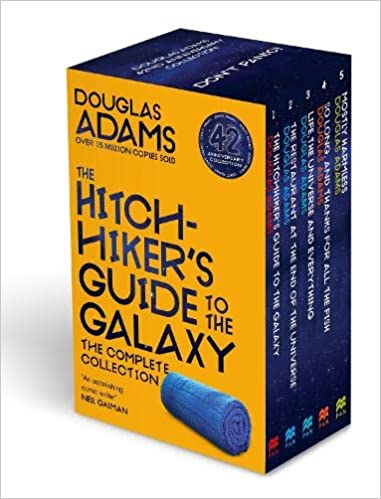 The Complete Hitchhiker's Guide To The Galaxy Boxset By Douglas Adams ...