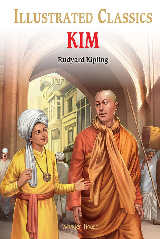 Kim : Illustrated Abridged Children Classics English Novel By Rudyard Kipling