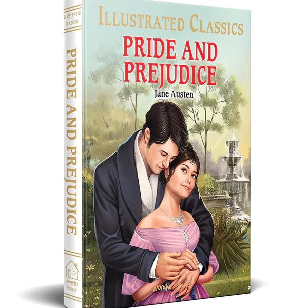 Pride and Prejudice : Illustrated Abridged Children Classics English Novel By Jane Austen