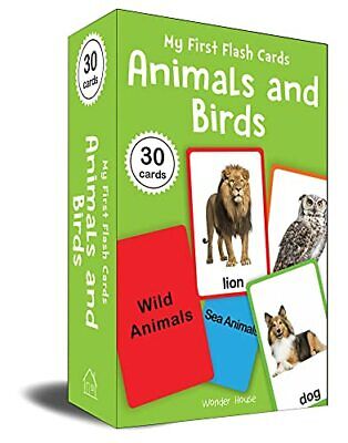 My First Flash Cards Animal And Birds : 30 Early Learning Flash Cards For Kids By Wonder House Books