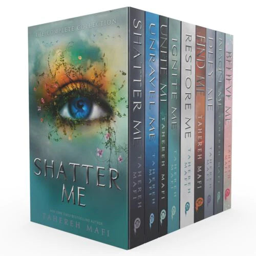 Shatter Me Series Collection 9 Books Box Set By Tahereh Mafi