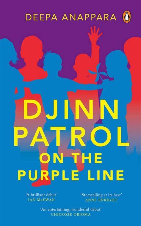 DJinn Petron On the Purple Line (HB) by Deepa Anappara