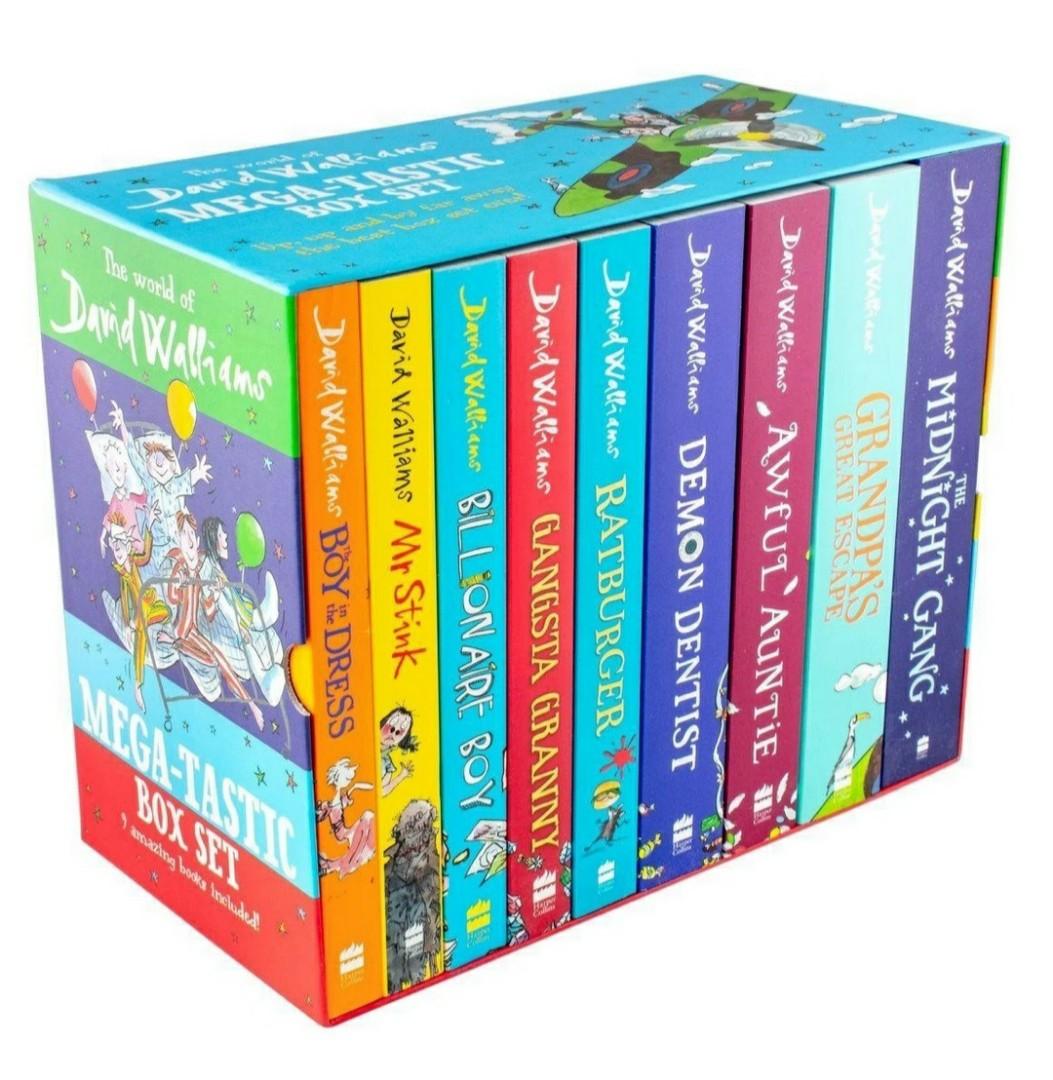 The World of David Walliams: Mega-tastic Box Set by David Walliams
